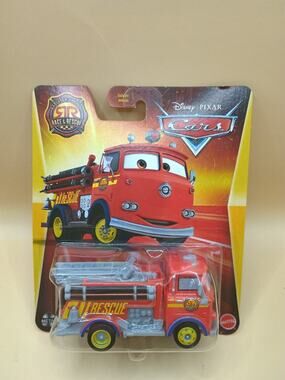 DISNEY PIXAR CARS RACE & RESCUE RED THE FIRE TRUCK 2025